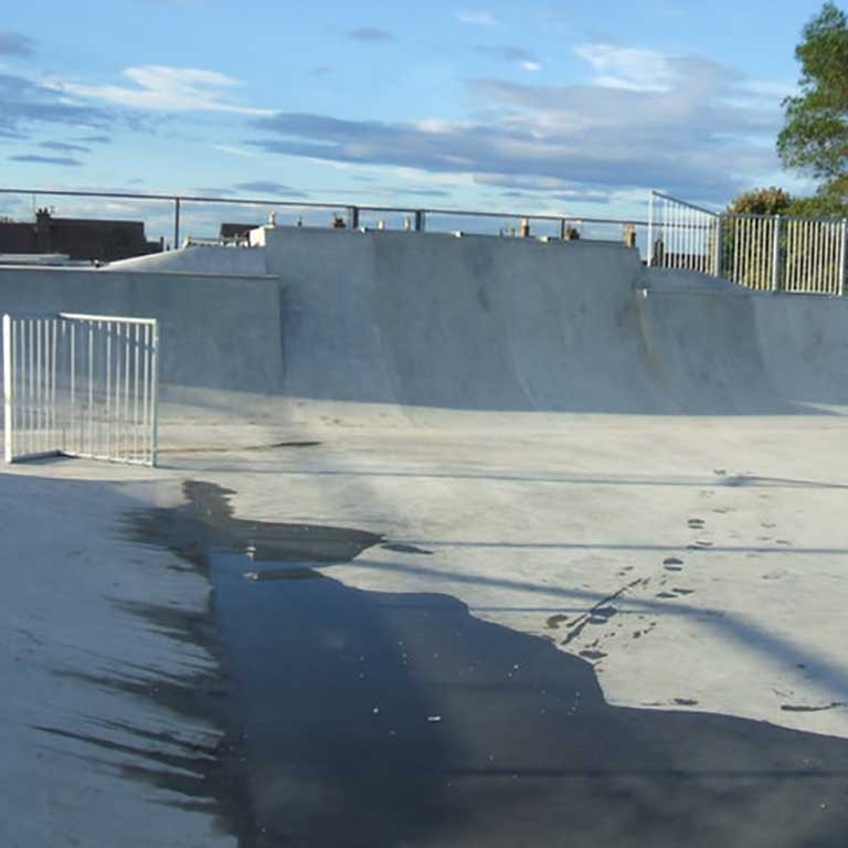 Sprayed Concrete Service for Skateboard Park 