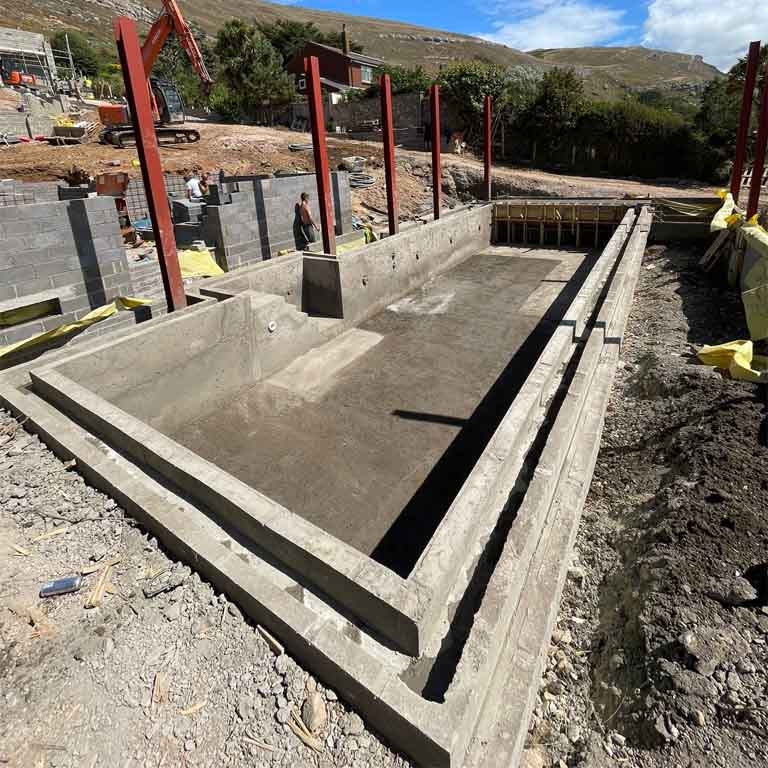 Concrete Swimming Pool Shells Construction
