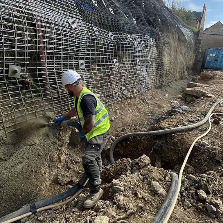 Concrete Slope Stabilisation Contractors