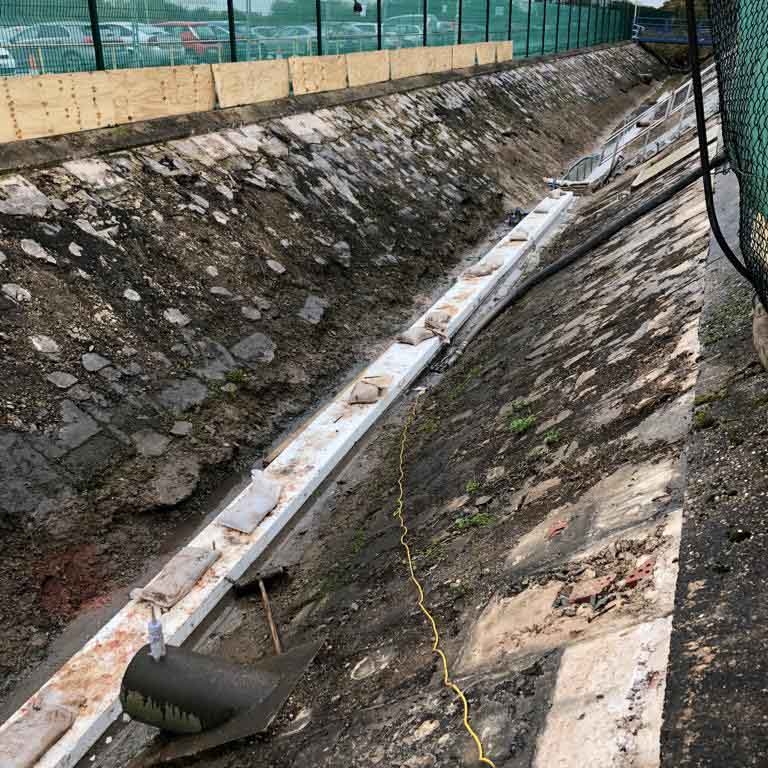 sprayed concrete Sea Defence Contarctors