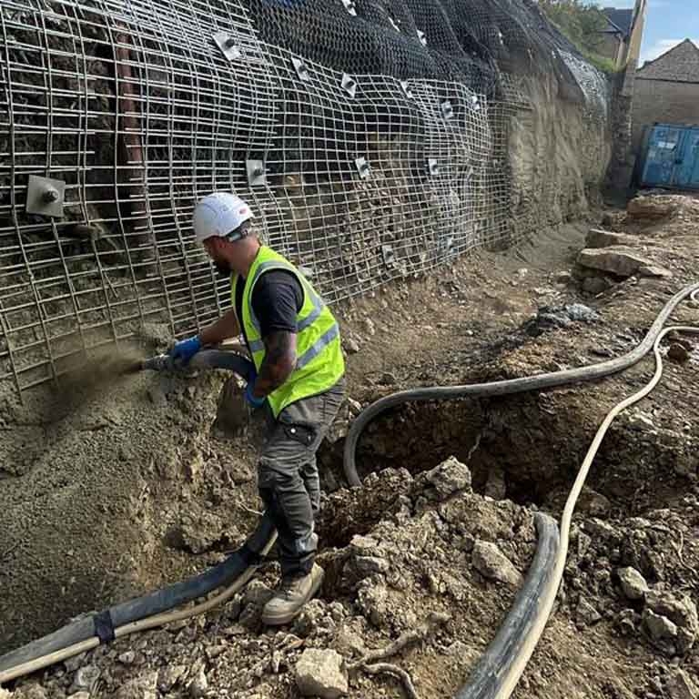 What Is Sprayed Concrete?